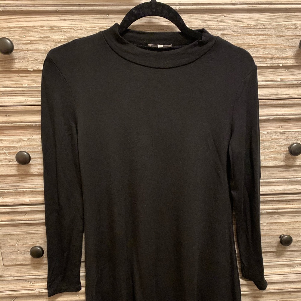 Black swing dress